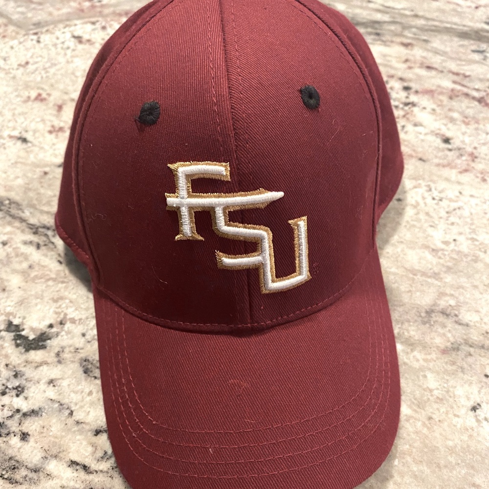 Top of the World FSU Seminoles Fitted Cap - Garnet - 3-5 years